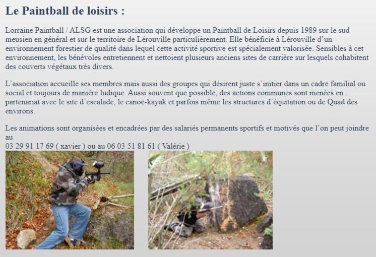 L'Oree Des Champs Lerouville Exteriör bild